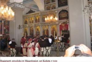 kisha e ortodokseve shqiptare ne maqedoni