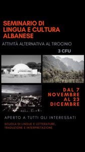seminario cultura albanese